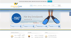 Desktop Screenshot of goldencare.pl