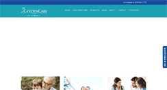 Desktop Screenshot of goldencare.com