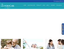 Tablet Screenshot of goldencare.com